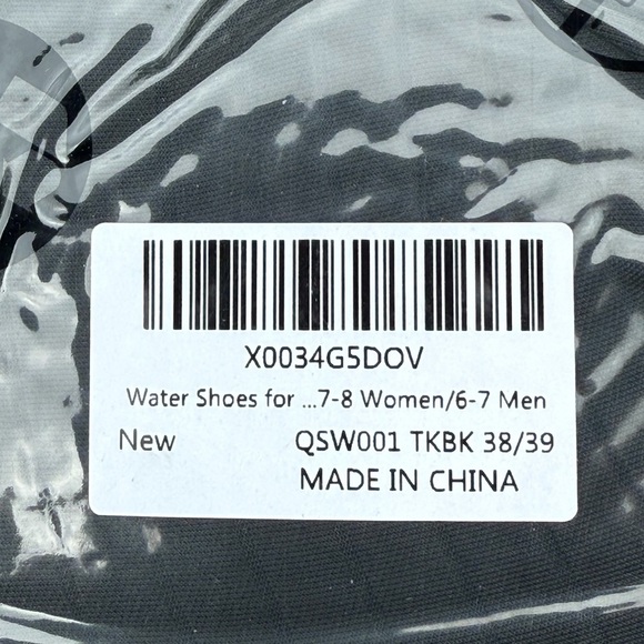 NWT Seekway unisex aqua socks - women's size 7-8 & men's size 6-7 - Picture 2 of 4